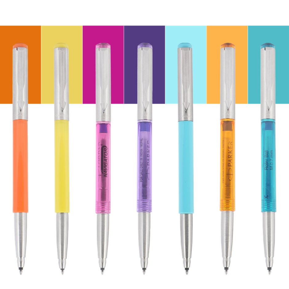 Parker Vector Metallix Turquoise Roller Pen & Notebook | Gift Set