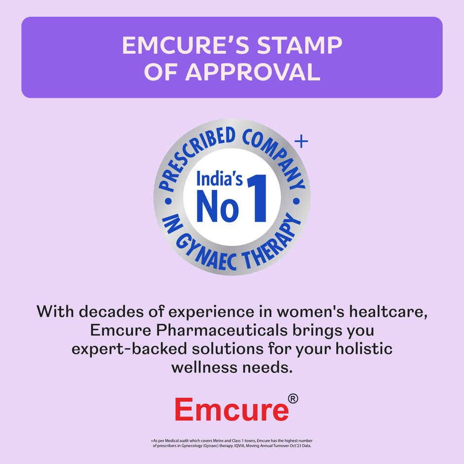 Arth By Emcure Perimenopause Supplement for Women | Hot Flashes, Mood Swings & Hormonal Balance