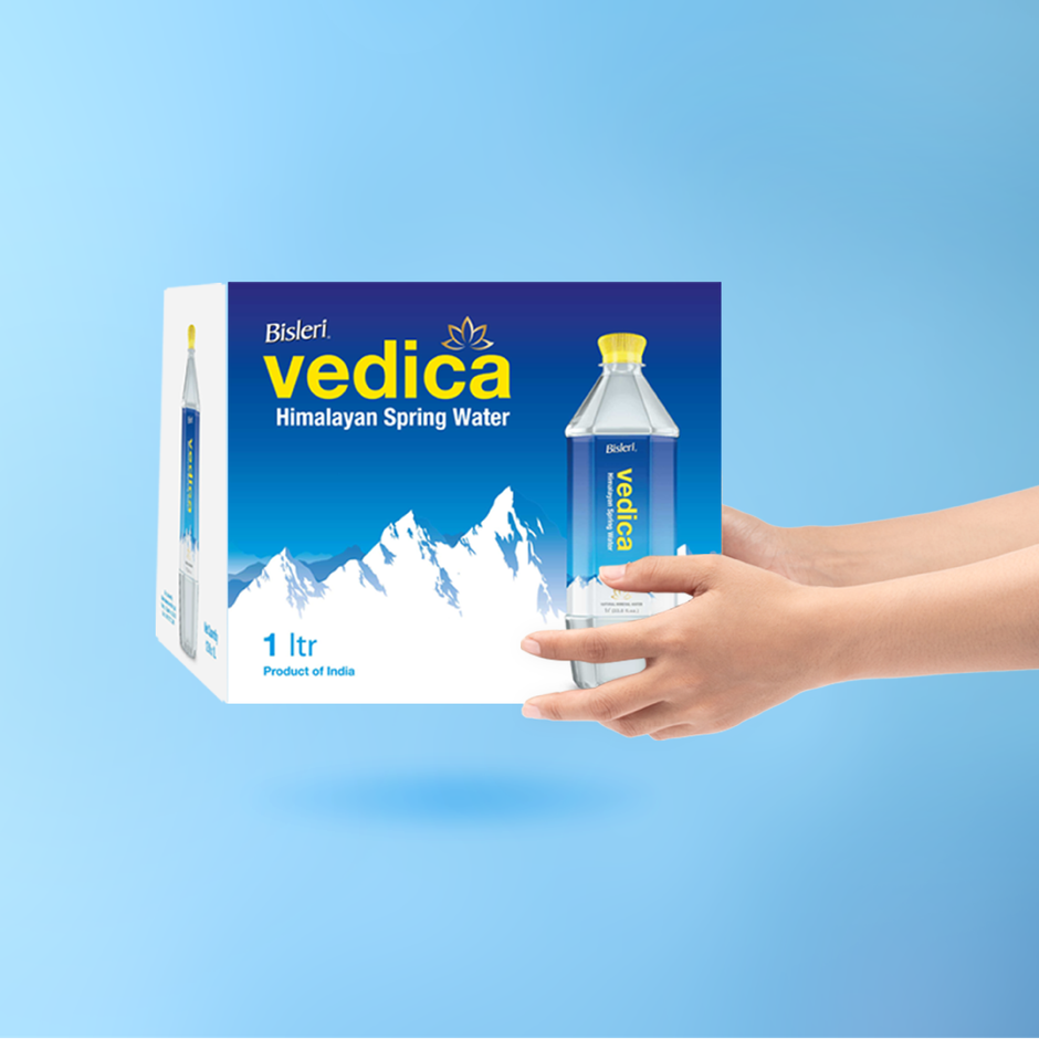 Bisleri Vedica Himalayan Spring Water Bottle
