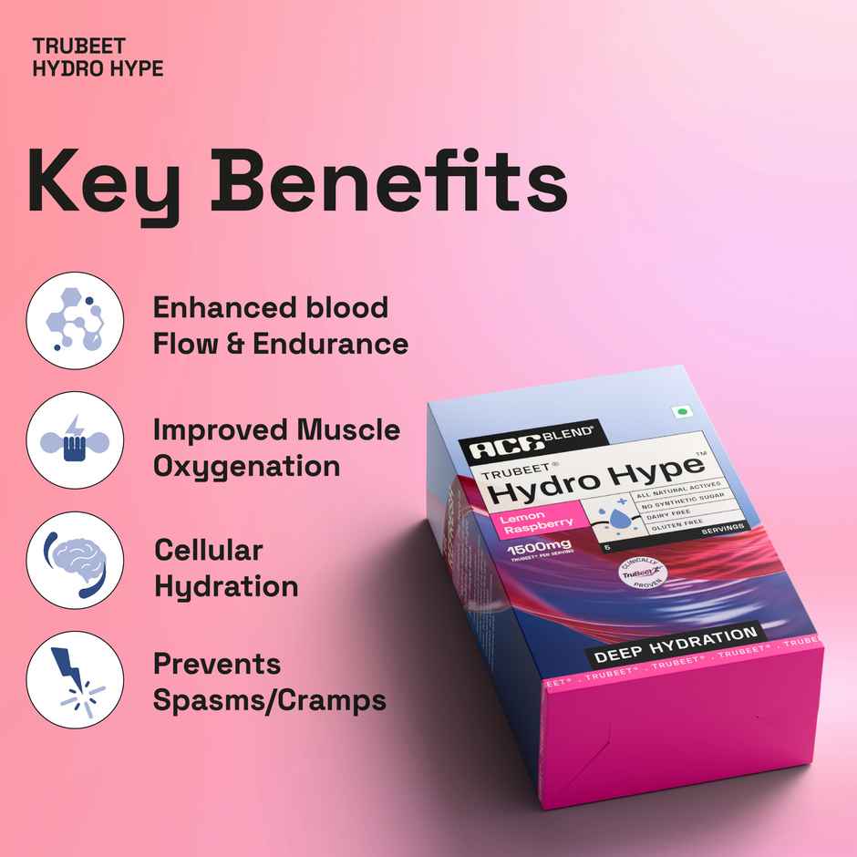 Ace Blend Hydro Hype - Lemon Raspberry | Deep Hydration