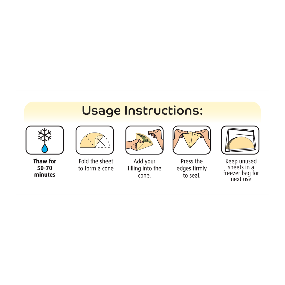 Switz Punjabi Samosa Dough Sheets