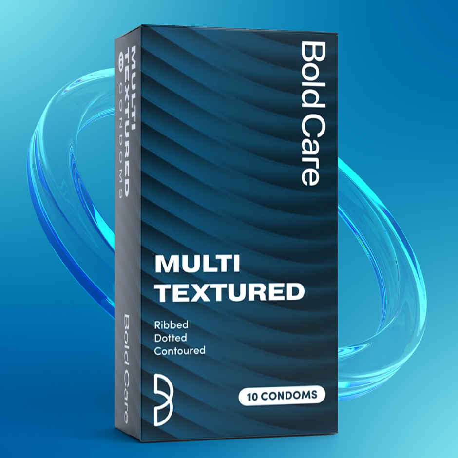 Bold Care Multi|Textured Condoms | Ribbed, Dotted, & Contoured