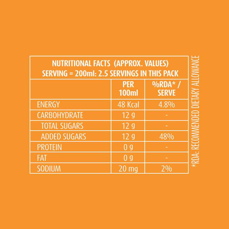 Campa Orange Soft Drink | Carbonated Beverage