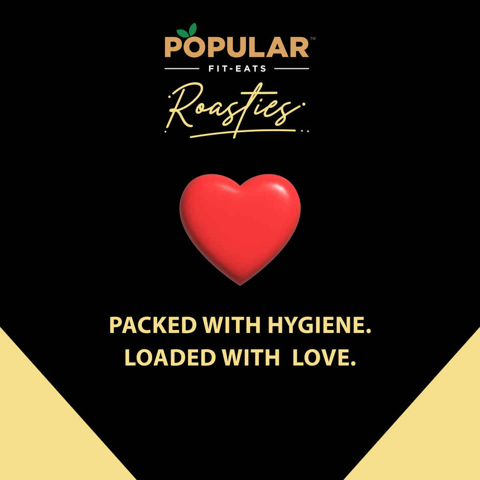 Popular Roasties Dry Roasted Cashew | Classic Salted