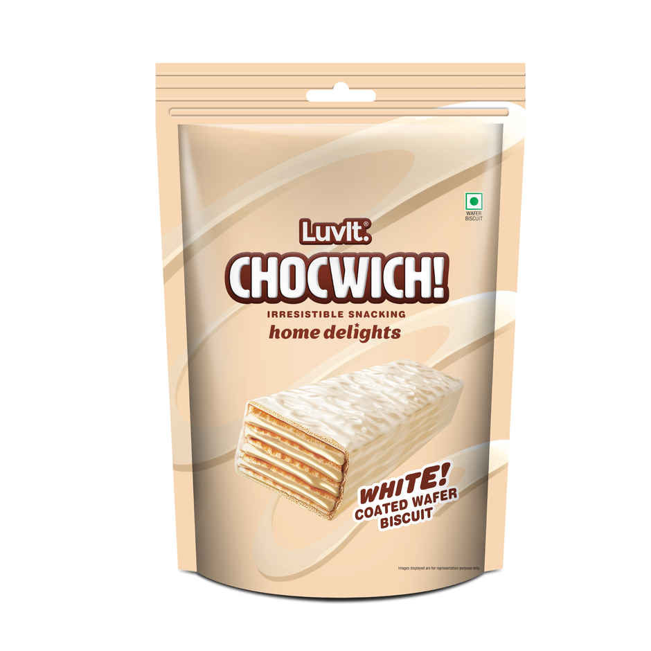 Luvit Chocwich White Home Delights Wafer Biscuits