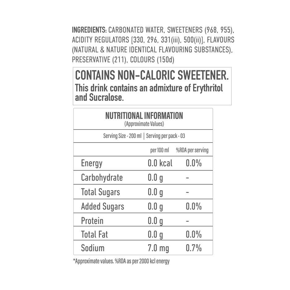 Jimmy's Zero Sugar Smoked Cinnamon Apple Sparkling Water