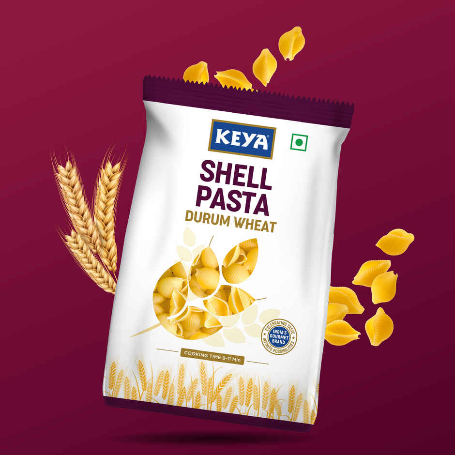 Keya Shell Pasta | Durum Wheat | No Maida
