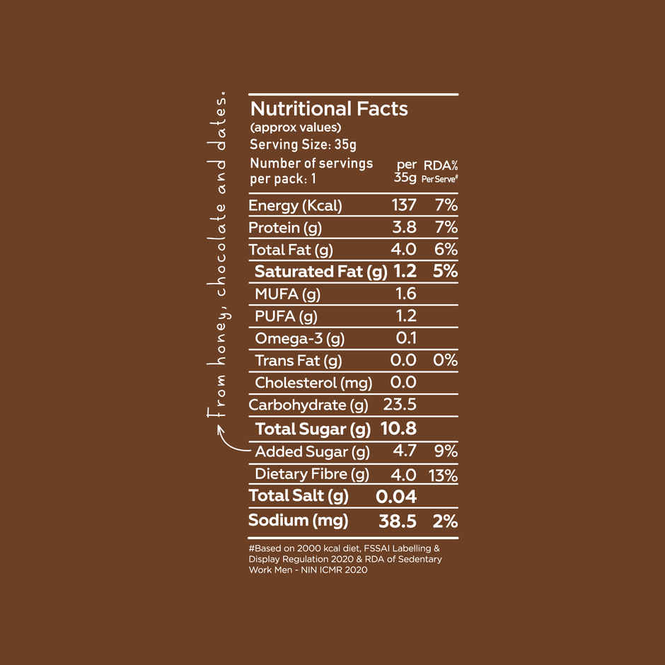 Yogabar Multigrain Energy Bars Chocolate Chunk with Nuts, Oats and Millets,Chia Seeds Combo