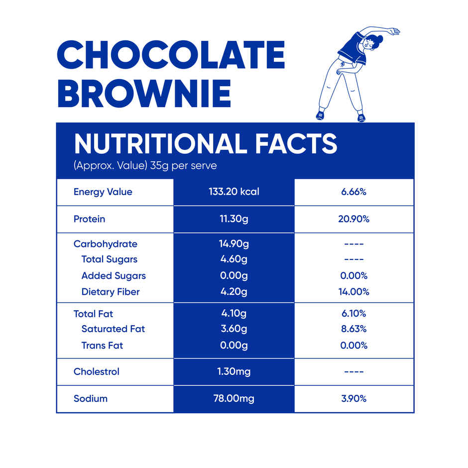 Phab Protein Bar Chocolate Brownie protein Combo
