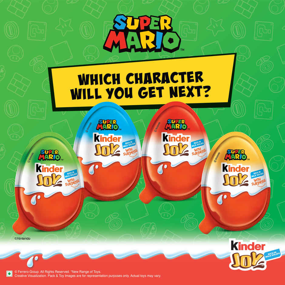 Kinder Joy Super Mario | DC | Chocolate