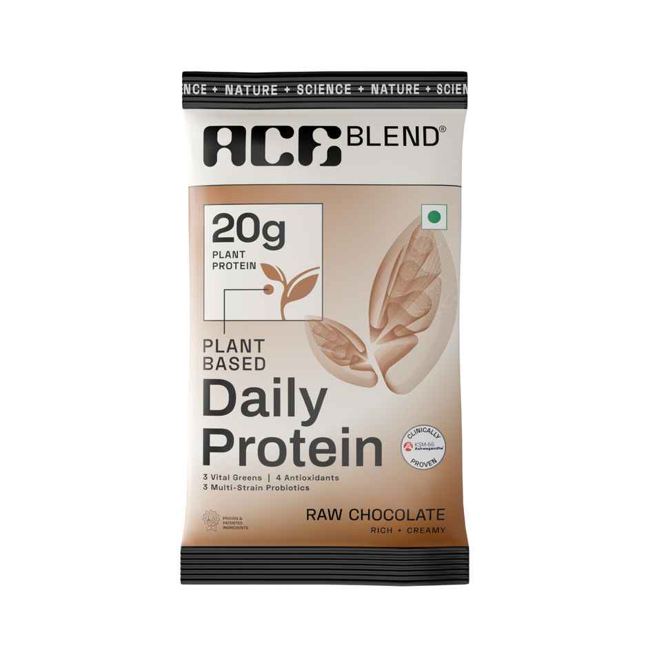 Ace Blend Premium Plant Protein | Raw chocolate - Daily
