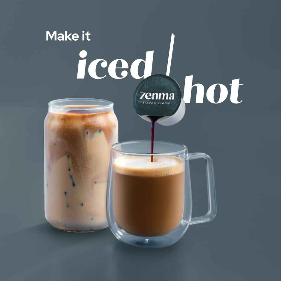 Zenma Frozen Espresso Shots - Dark Roast Coffee Pods