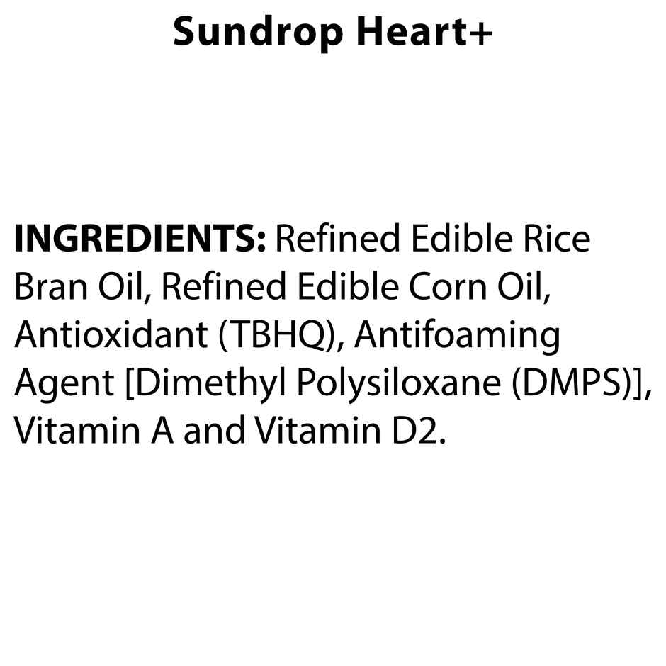 Sundrop Heart Plus Oil Rice Bran & Corn Oil