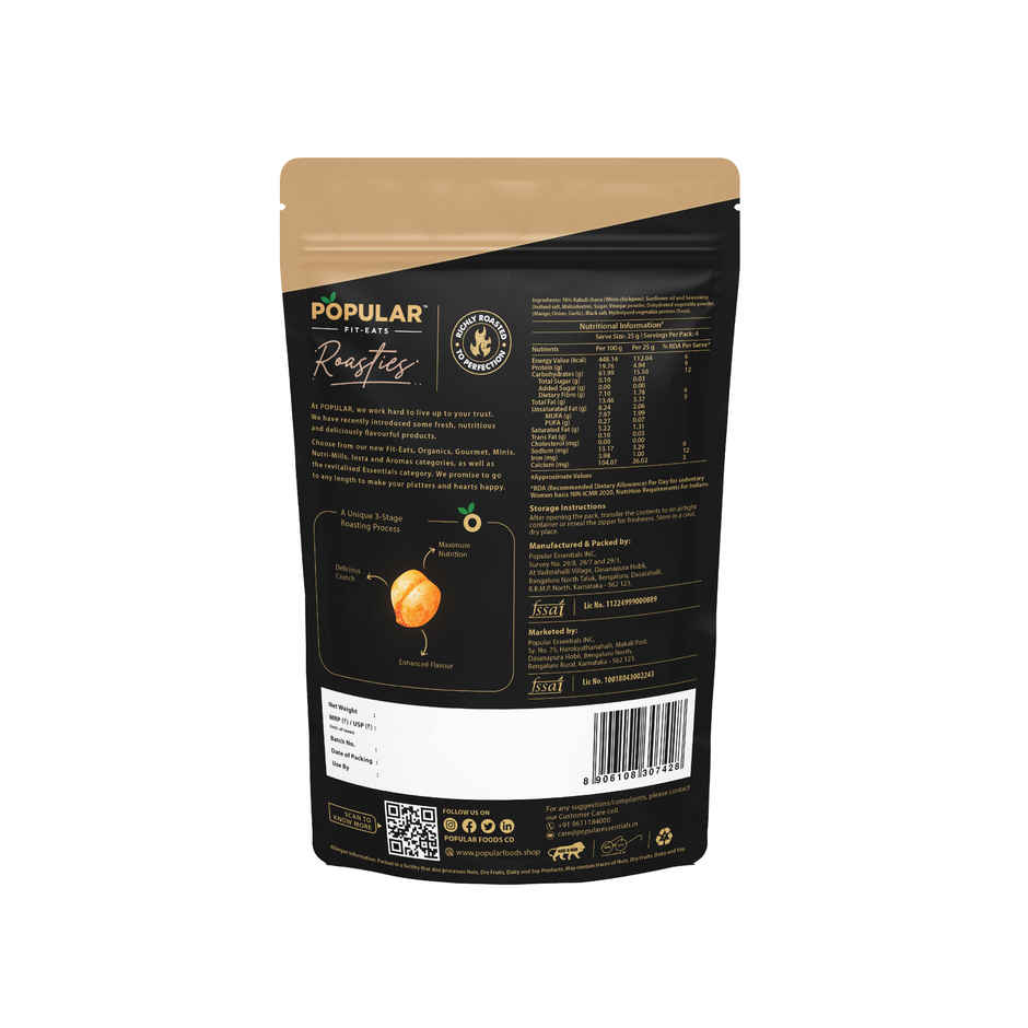 Popular Roasties Crispy Chana | Chickpeas | Blazing BBQ