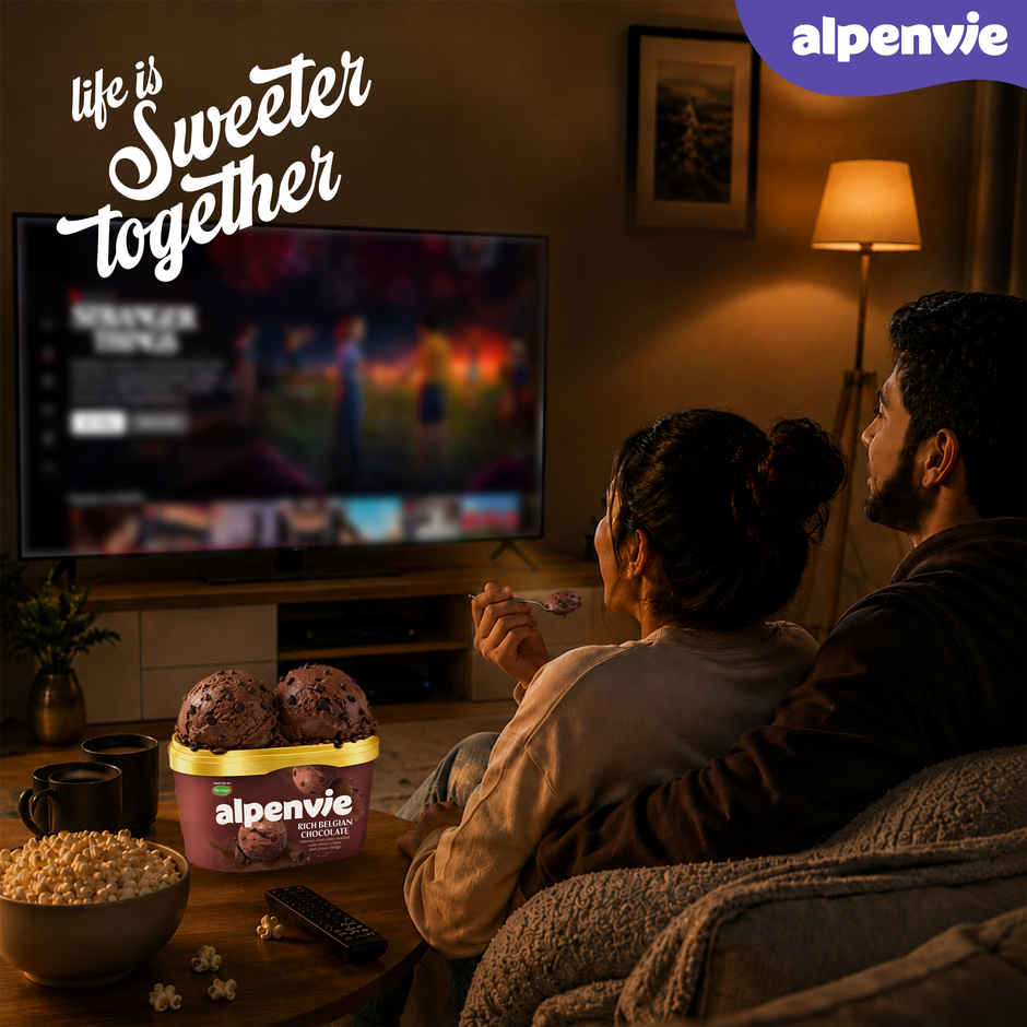 Heritage Alpenvie Belgian Chocolate Ice Cream Tub