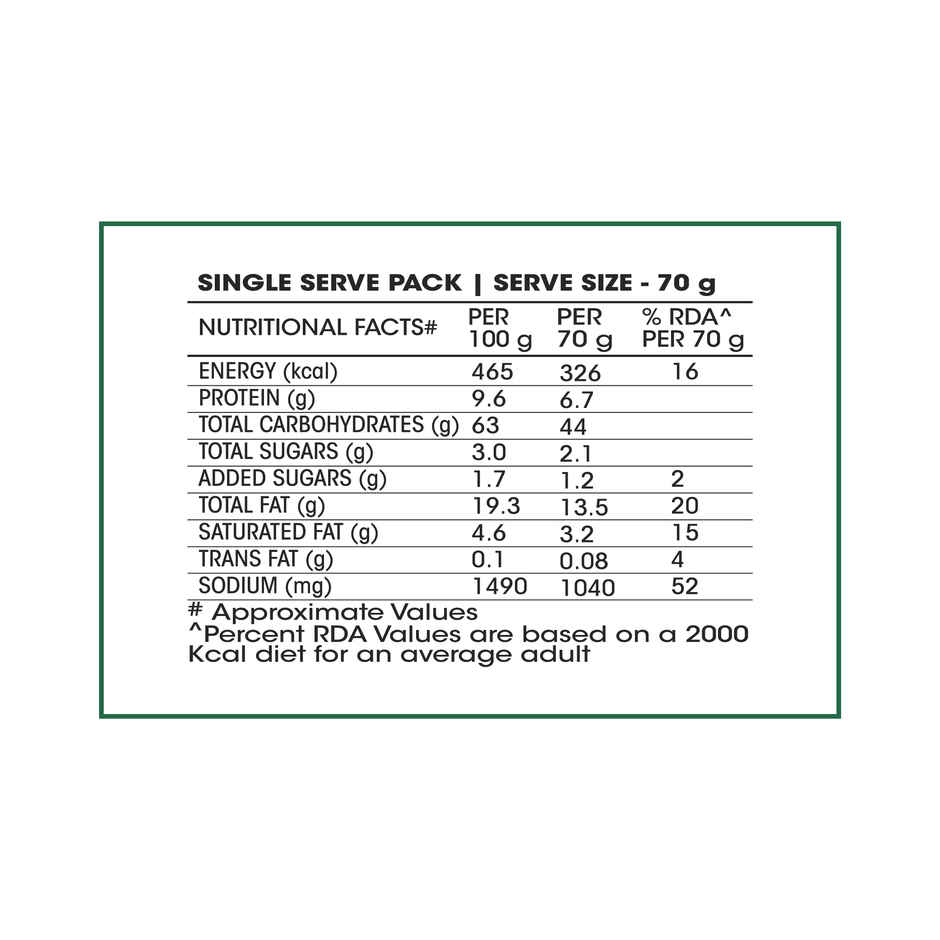 Too Yumm Fusion Masala Instant Cup Noodles, Veg, No Palm Oil Healthy K Bomb Noodles