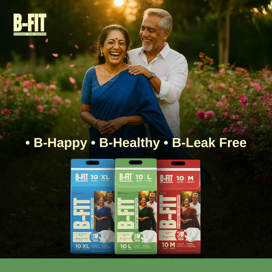 B-FIT Adult Diaper Tape | Economy Type | L |  32.68 - 59.84 inch Combo