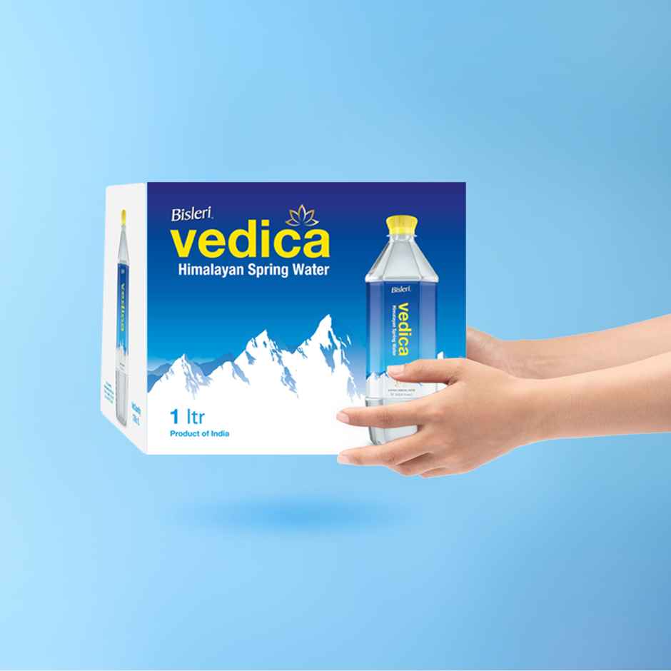 Bisleri Vedica Himalayan Spring Water Bottle