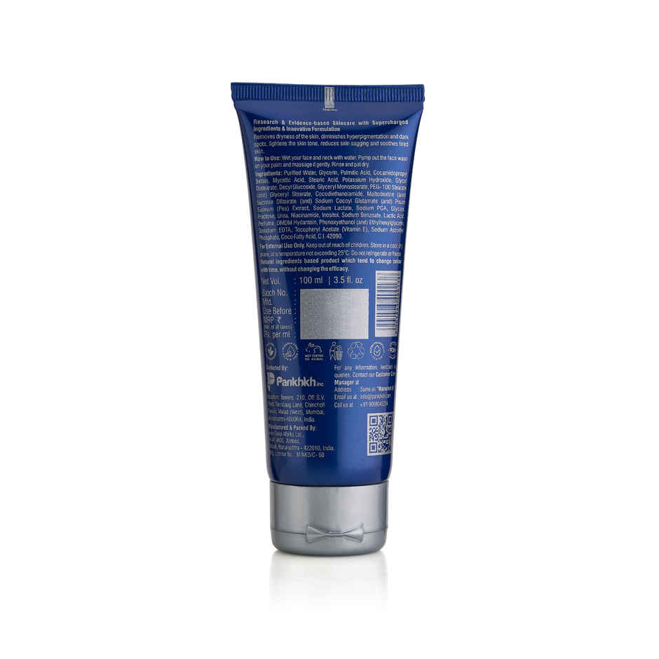 Bravado Reboot Face Wash for Men | Vitamin C | Hydrating Cleanser with Niacinamide for Bright Skin
