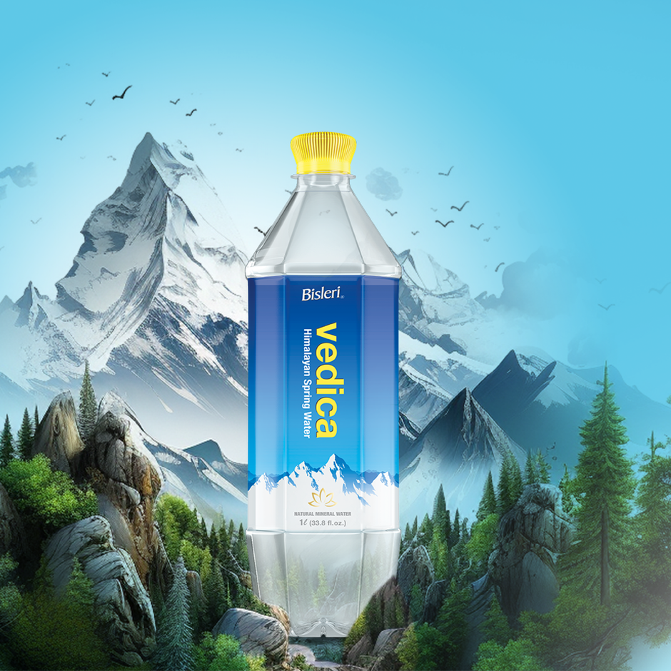 Bisleri Vedica Himalayan Spring Water Bottle