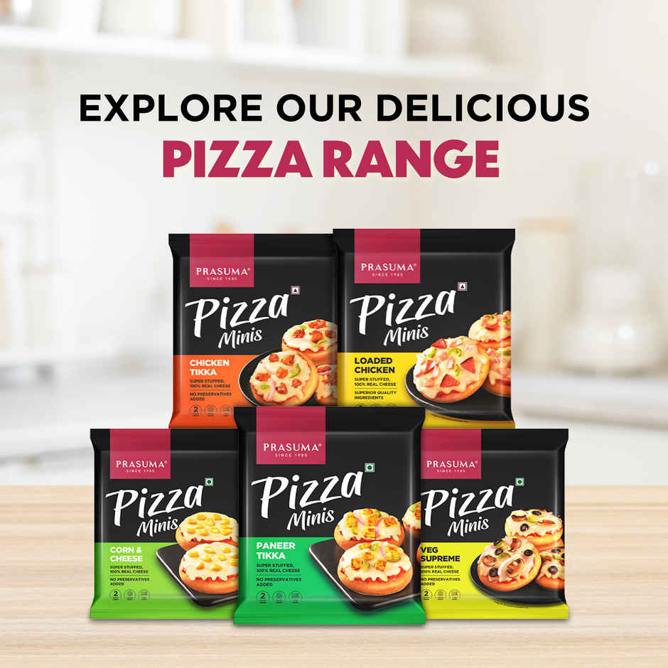 Prasuma Pizza Minis | Chicken Tikka