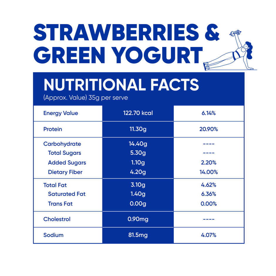 Phab 11g Protein Bar - Strawberry & Greek Yogurt