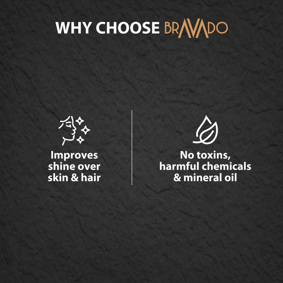 Bravado All Rounder Head to Toe Body Wash for Men | Hair, Face & Body Cleanser | Hydrating