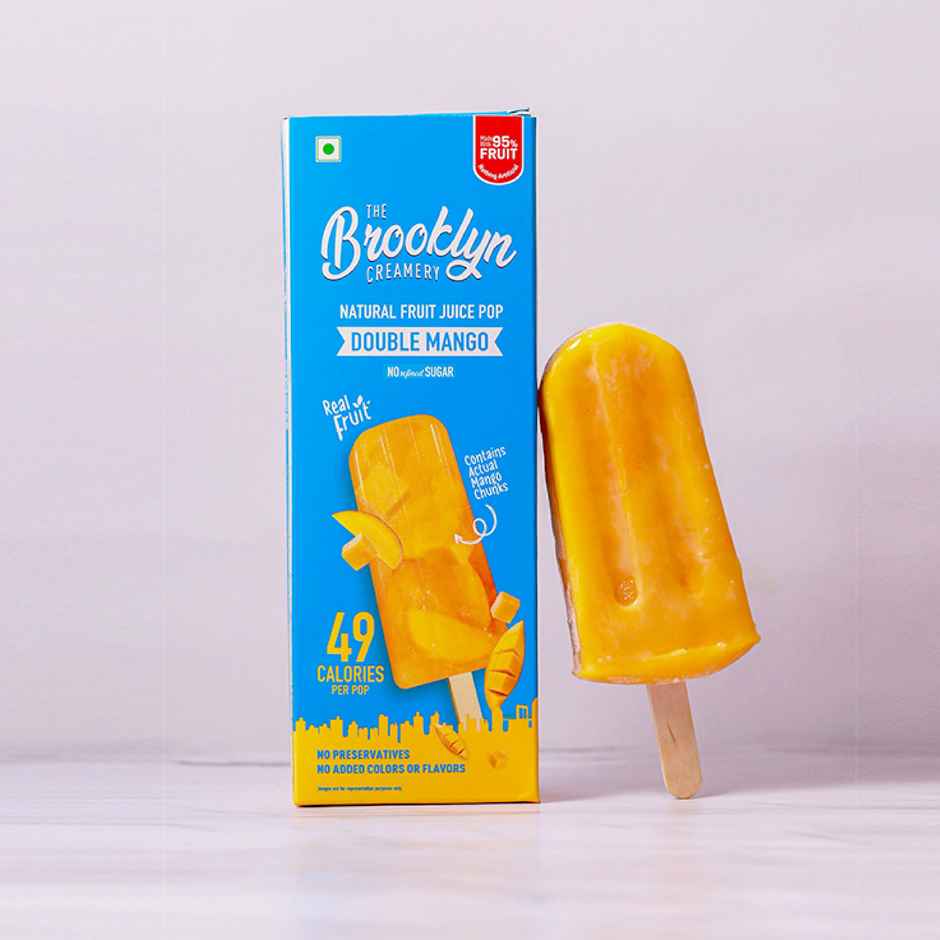 The Brooklyn Creamery Fruit Jp Mango Juice Mango Fruit Stick (Popsicle)