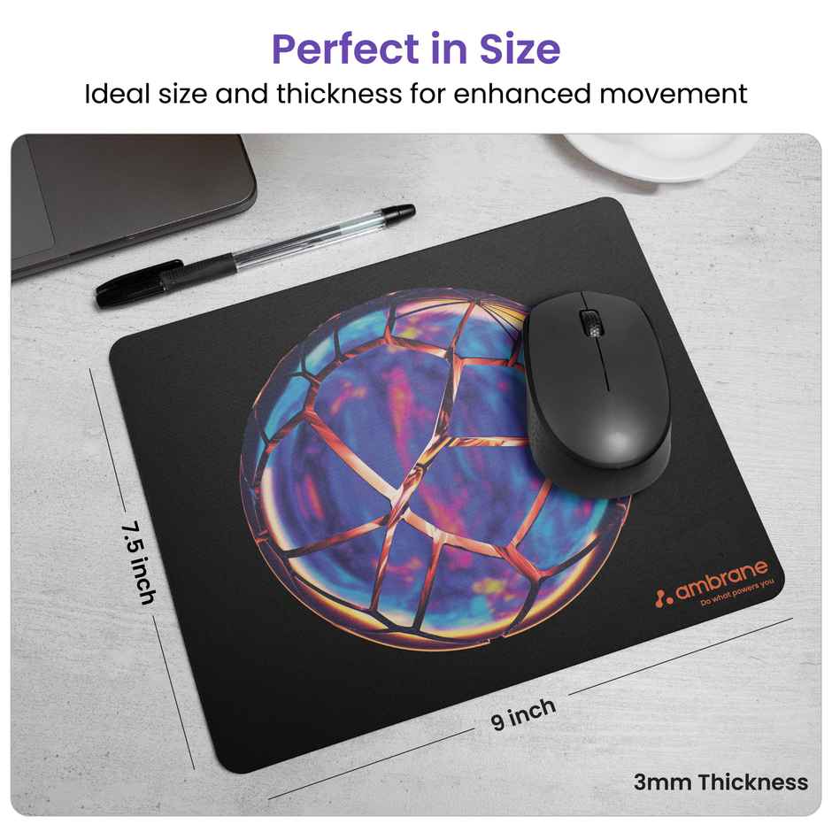 Ambrane Mouse Pad- Black