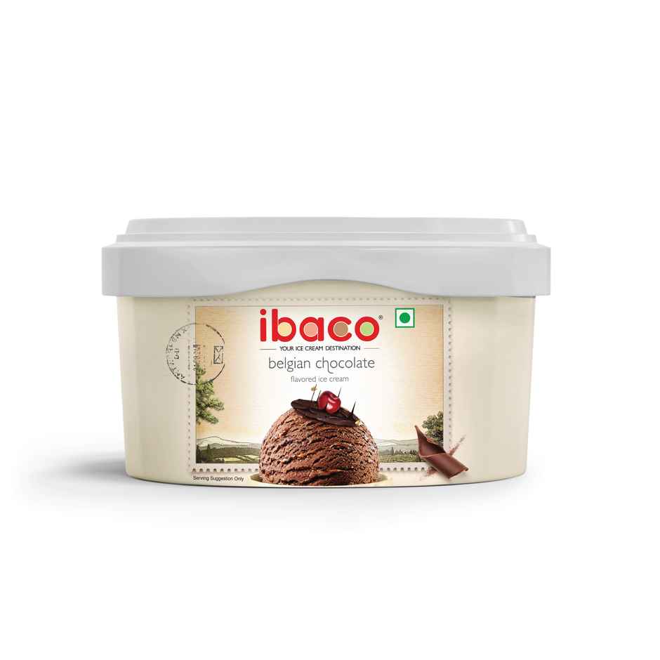 Ibaco Belgian Chocolate Icecream (500ml) & Ibaco Toppings Fruit & Nut Munchies (30g) & Ibaco Toppings Roasted Cashew (30g) Combo