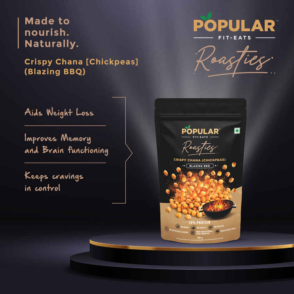 Popular Roasties Crispy Chana | Chickpeas | Blazing BBQ