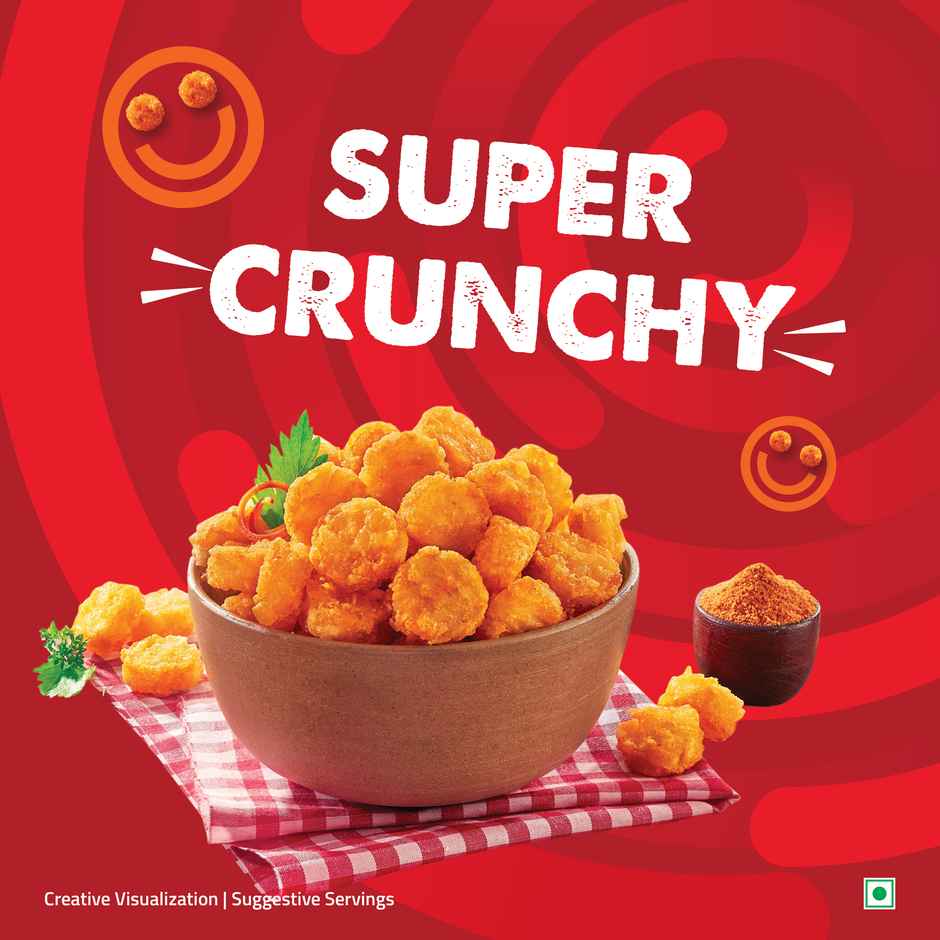Hungritos Peri Peri Aloo Popcorn | Super Crunchy Snack
