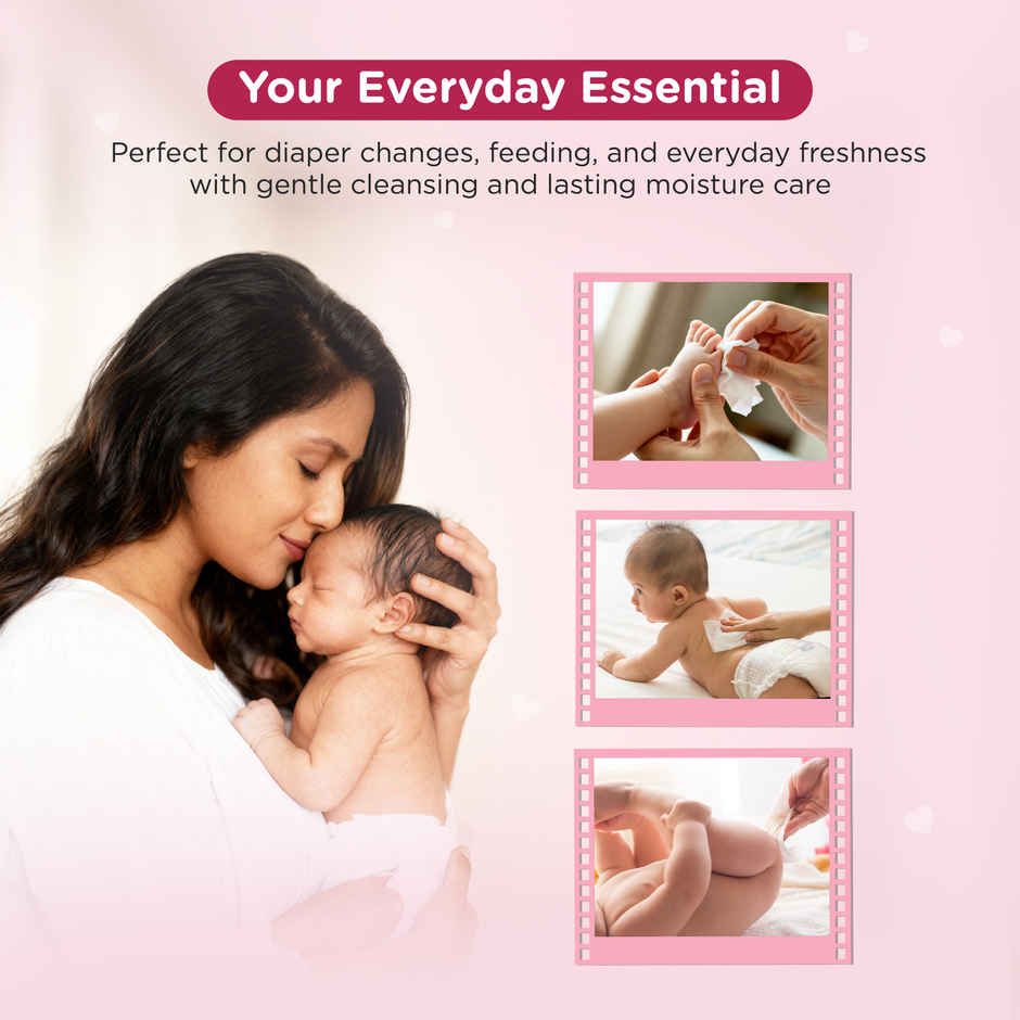 Himalaya Moisturizing Baby Wipes with Lid