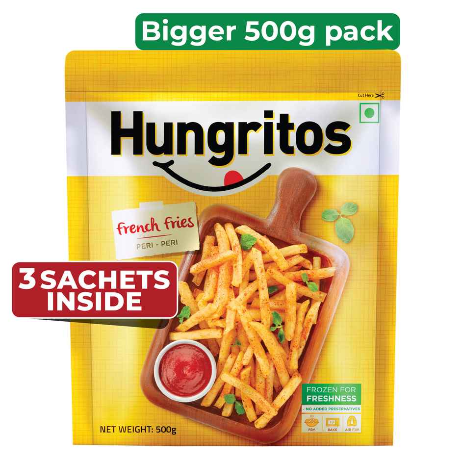 Hungritos French Fries Peri Peri | Crispy & Spicy