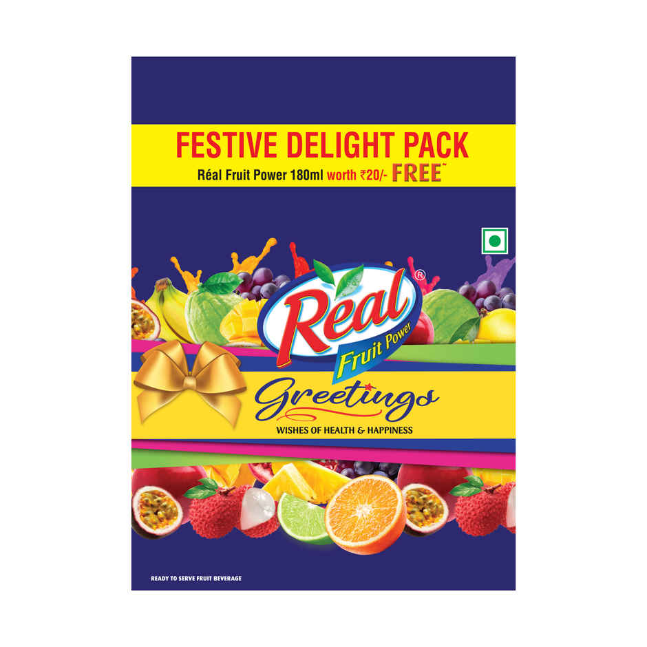 Real Greetings Festive Delight Beverage/Juice Gift Pack