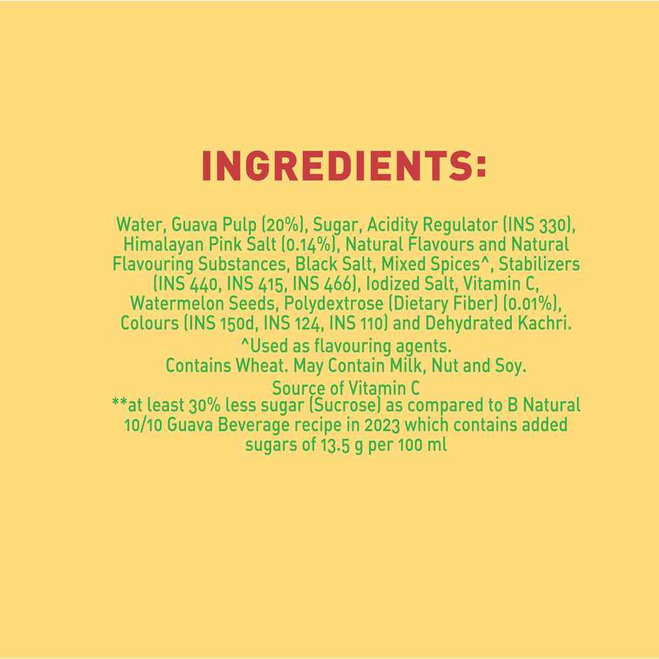 B Natural Chilli Guava with Chilli Masala