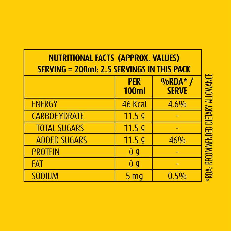 Campa Lemon Soft Drink | Carbonated Beverage