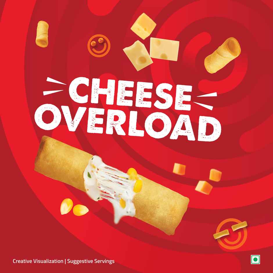 Hungritos Cheese Corn Chalks | Crispy Snack