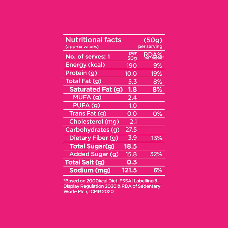 Yogabar 10 Grams Protein Bars | Chocolate Chip And Cranberry | Protein Blend And Premium Whey