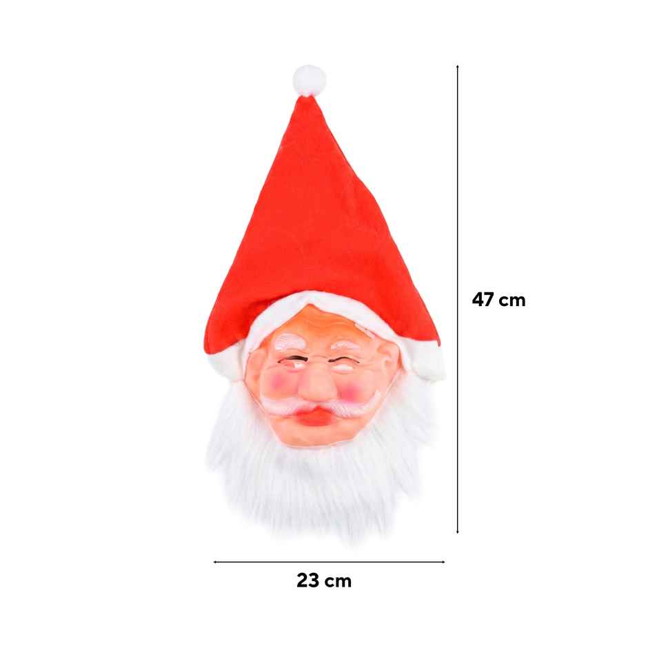 Santa Mask Large | Adjustable | Mad Over Prints