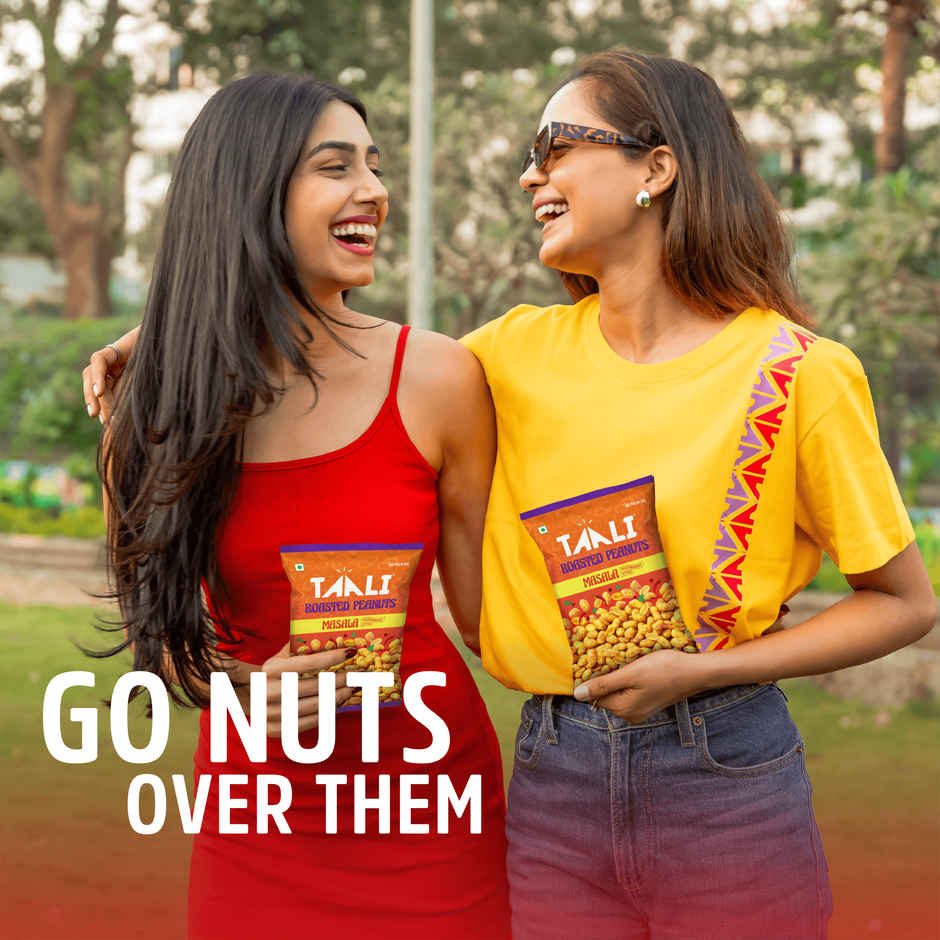 Taali Roasted Masala Peanuts, Premium Quality Bharuchi Nuts, Rich in Protein