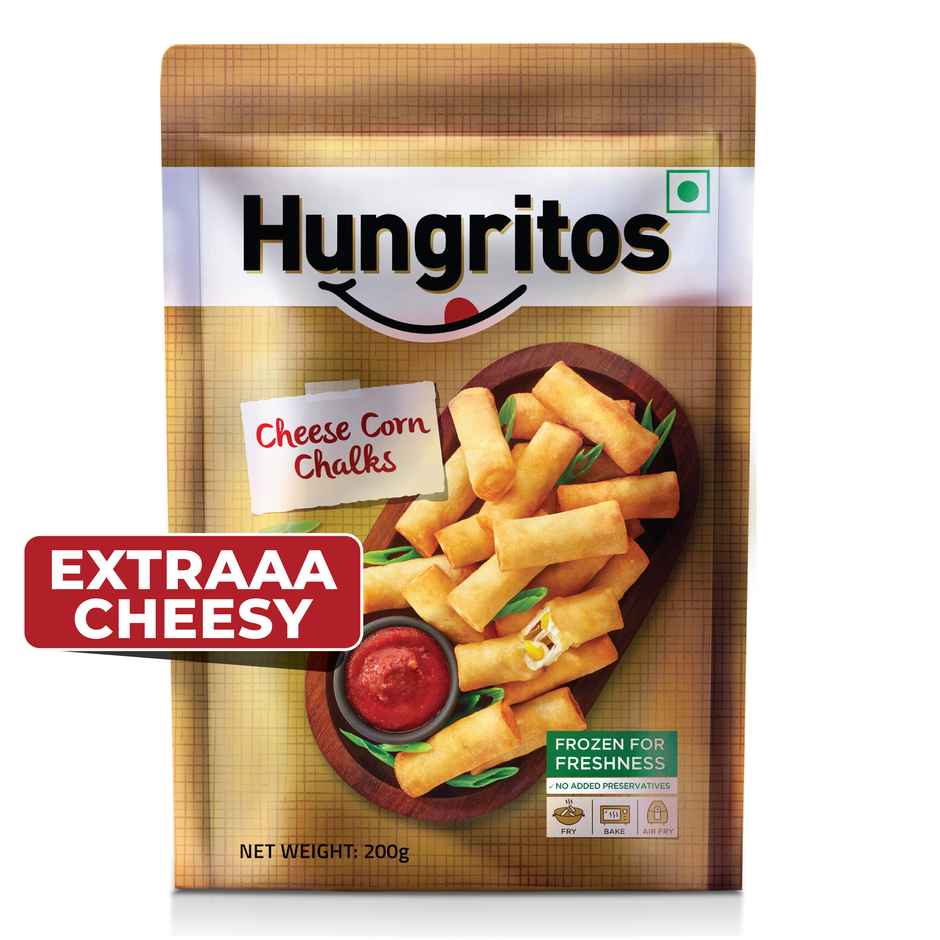 Hungritos Cheese Corn Chalks | Crispy Snack