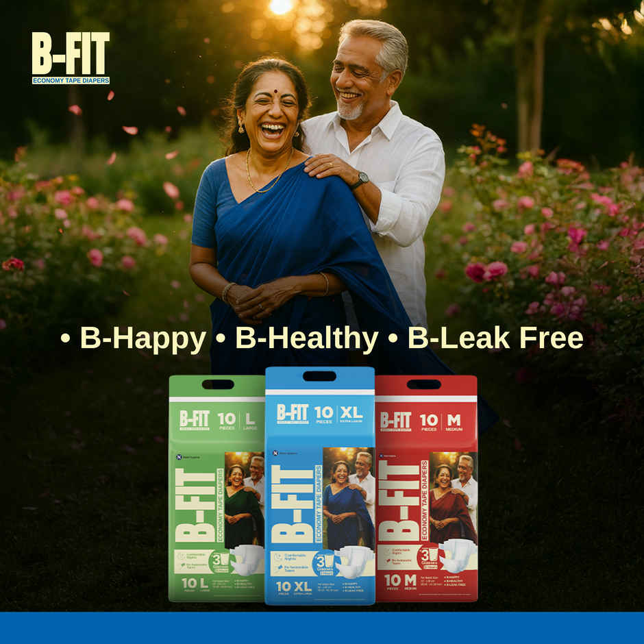 B-FIT Adult Diaper Tape | Economy  Type | XL | 35.43 - 65.35 inch Combo