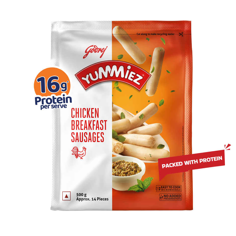 Godrej Yummiez Chicken Breakfast Sausage