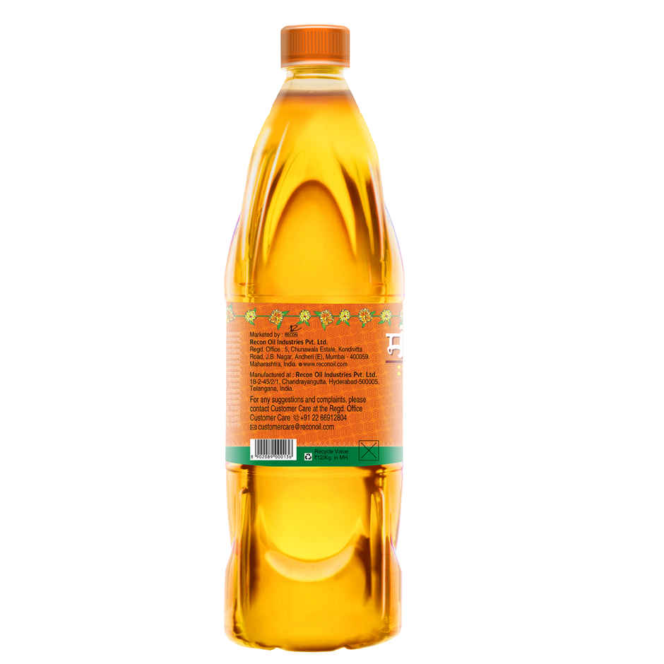 Mangalmai Pooja Oil Til & Veg Oil Blend for Smokeless Diya Light Bottle