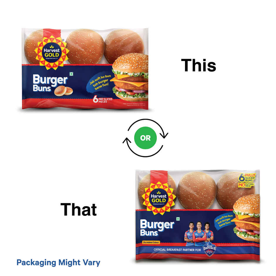 Harvest Gold Burger Buns Combo
