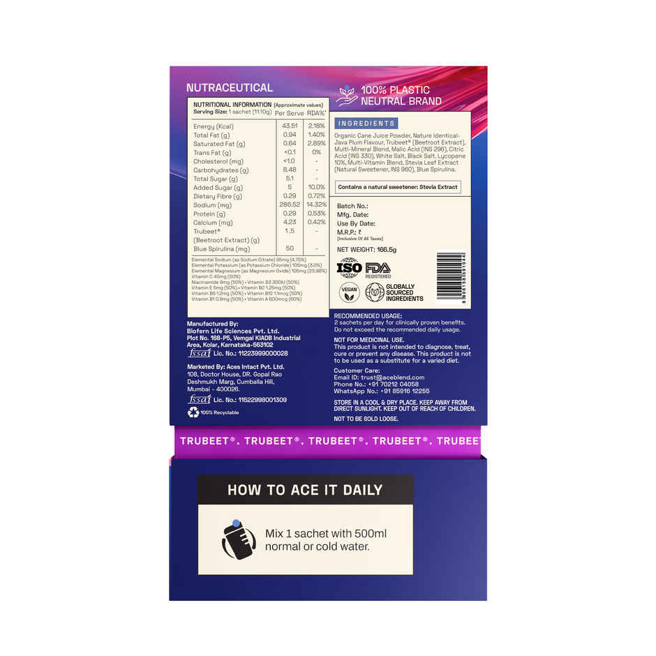 Ace Blend Hydro Hype | Java Plum