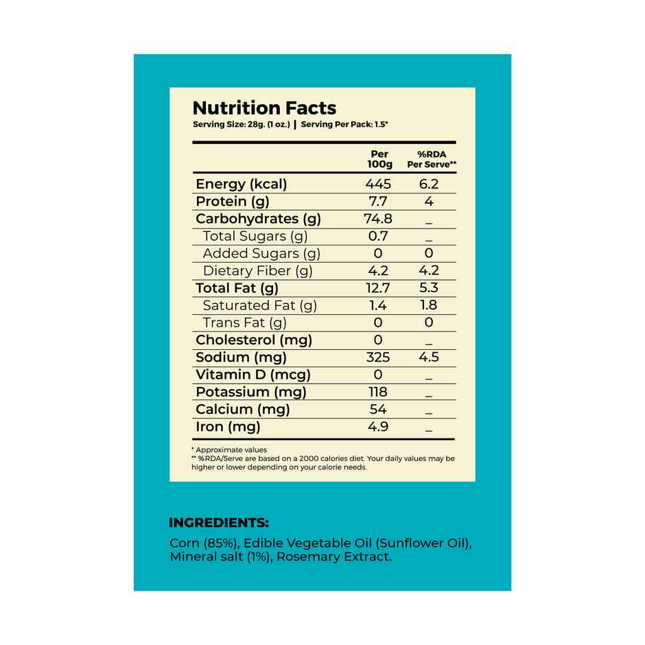 4700BC Crunchy Corn Himalayan Salt Pouch