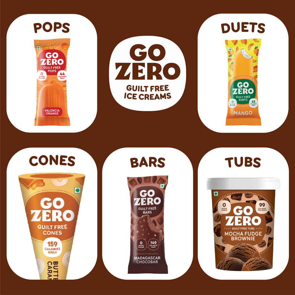 Go Zero Tiramisu Guilt Free Ice Cream Pastry