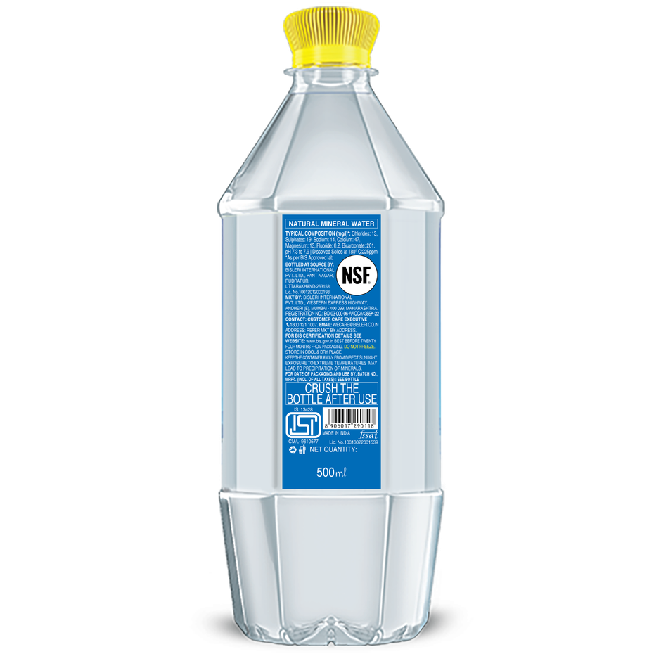 Bisleri Vedica Himalayan Spring Water Bottle